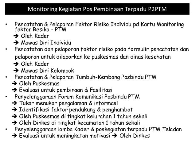 Posbindu ptm dr anjang