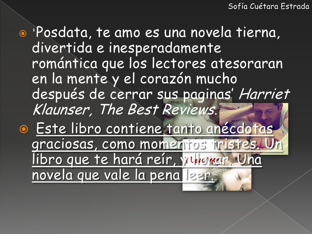 Posdata Te Amo