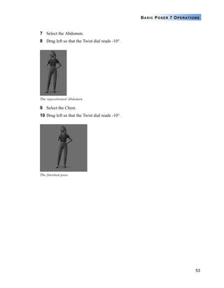 Poser 7 Tutorial Manual | PDF