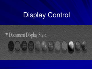 Display Control
 