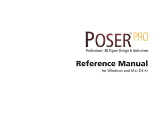 Reference Manual
     for Windows and Mac OS X®
 