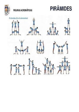 Posicões ginástica-acrobática