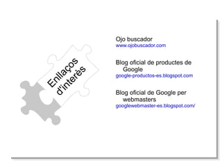 Evitar les pàgines de molt pes. 