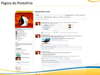 Página do PontoFrio
 