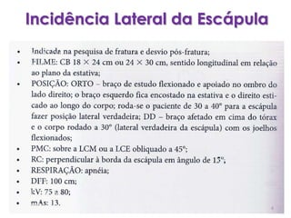 Incidência Lateral da Escápula 4