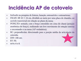 Incidência AP de cotovelo62