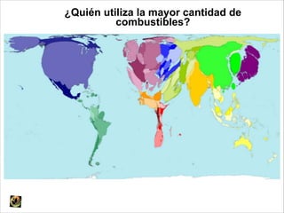¿Quién utiliza la
mayor cantidad
de
combustibles?
¿Quién utiliza la mayor cantidad de
combustibles?
 