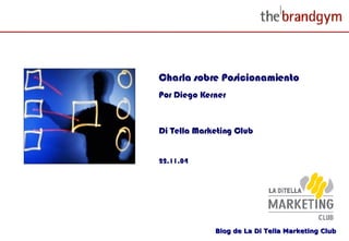 Charla sobre Posicionamiento Por Diego Kerner Di Tella Marketing Club 22.11.04 Blog de La Di Tella Marketing Club 