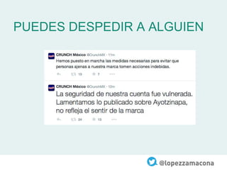 PUEDES DESPEDIR A ALGUIEN
 