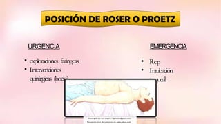 Posiciones corporales o anatomicas del paciente | PPTX