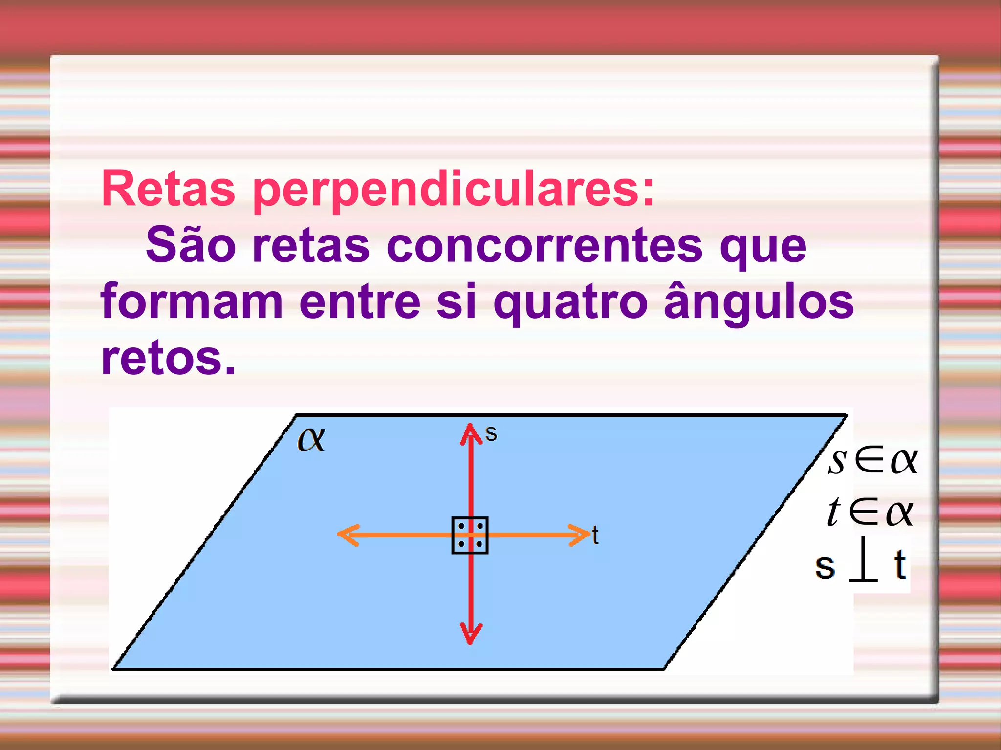 Posições de pontos, retas e planos | PPT | Download Gratuito