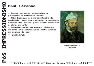 Pós Impressionismo (Segunda Série)