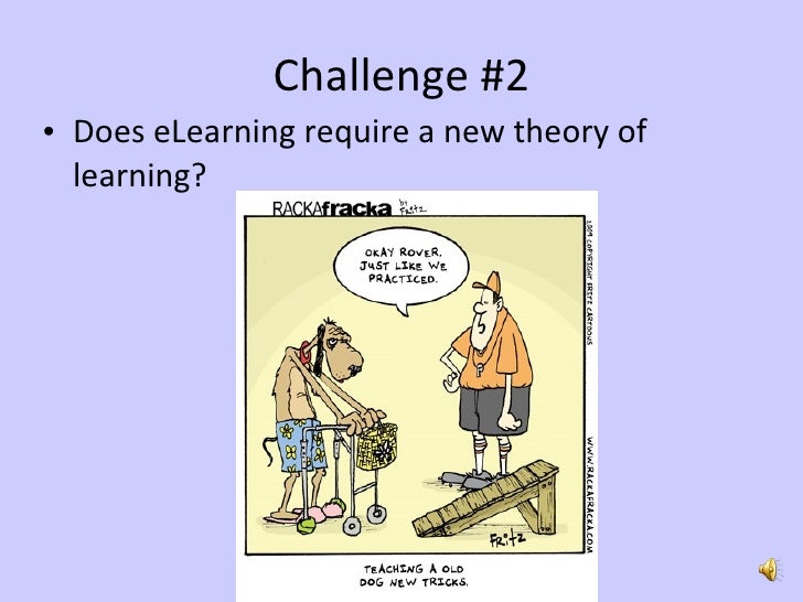 Posing questions and addressing challenges about e learning