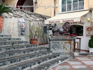 Alla fine di questa piazzola inizierà la spiaggia 