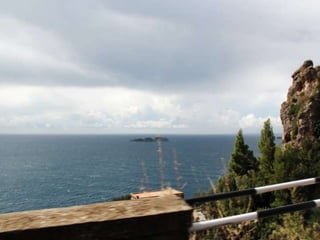 Positano sotto la pioggia