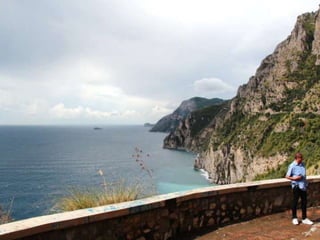 Positano sotto la pioggia