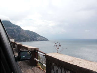 Positano sotto la pioggia