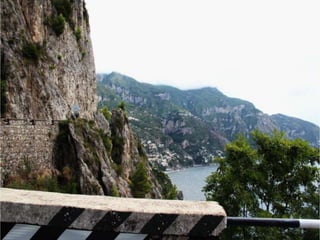 Positano sotto la pioggia