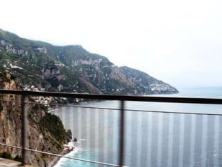 Positano sotto la pioggia