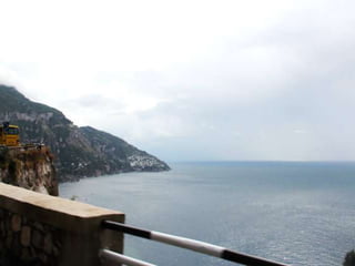 Positano sotto la pioggia