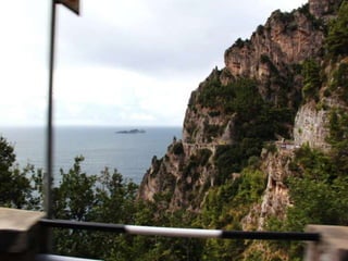Positano sotto la pioggia