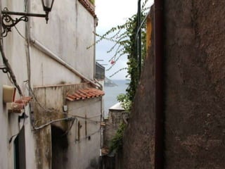 Positano sotto la pioggia