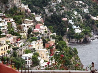 Positano sotto la pioggia