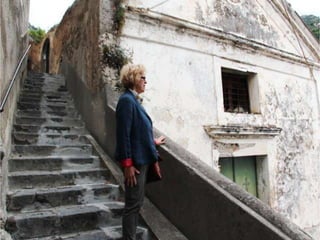 Positano sotto la pioggia