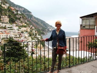 Positano sotto la pioggia