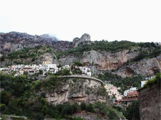 Positano sotto la pioggia