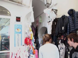 Positano sotto la pioggia