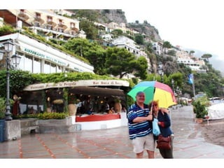 Positano sotto la pioggia