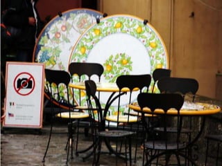 Positano sotto la pioggia