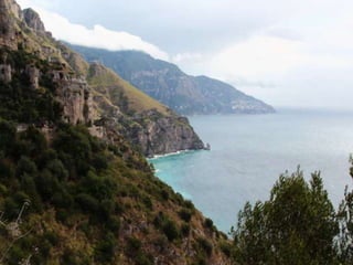 Positano sotto la pioggia