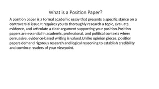Position-Papers--A-Comprehensive-Guide.pptx