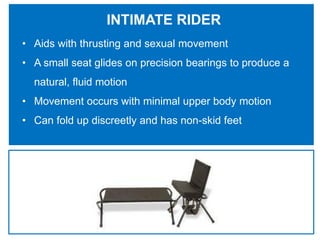 Positional Aids and Assistive Devices for Patients with Sexual ...