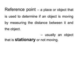 Reference Point Definition