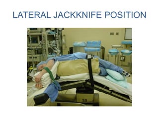 LATERAL JACKKNIFE POSITION
 