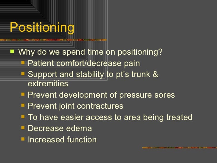 Positioning And Draping And Bed Mobility Power Point
