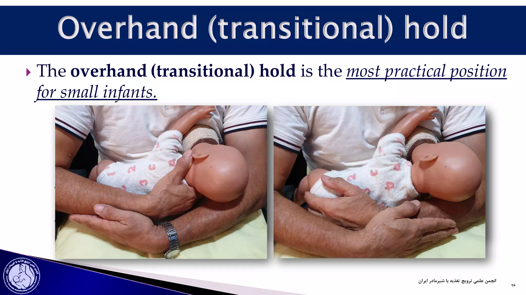 Positioning and latch on in preterm infants dr ravari | PDF