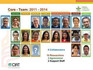 Positioning CIAT as leader in next generation breeding for roots, tubers and bananas