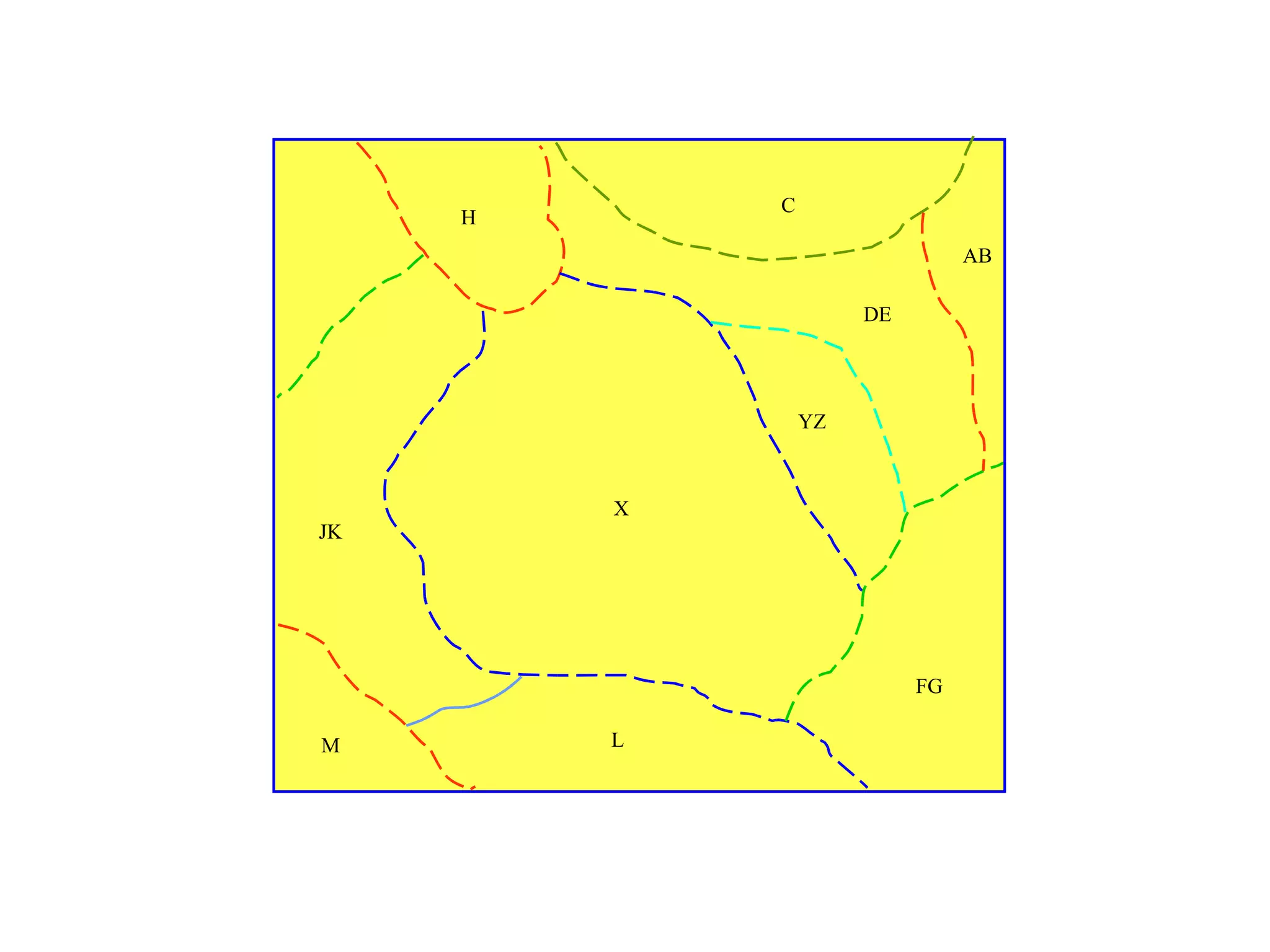 DE H AB C L M JK X YZ FG 