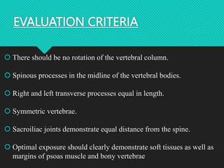 Spine Rotation Grading RADIOGRAPHY OF SPINE .pptx
