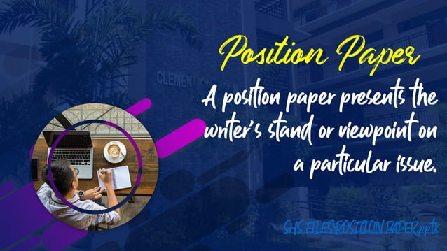 Position Paper | PPT