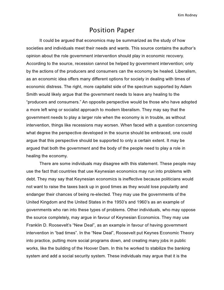 How to write an economics paper