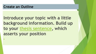 EAPP Position Paper Writing | PPTX