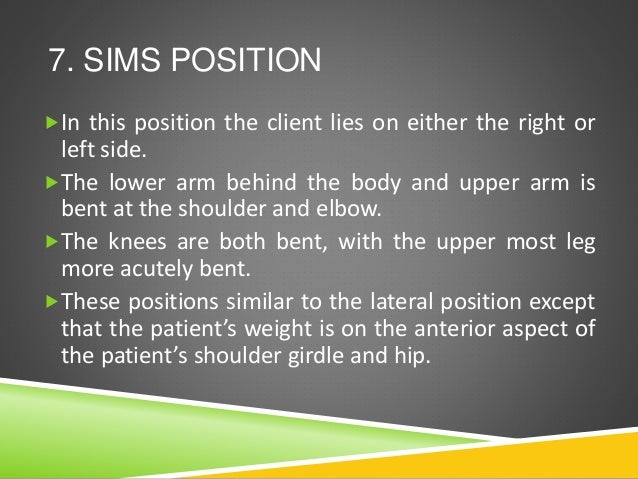 lateral position definition