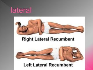 Recumbent Example Positions | PPTX