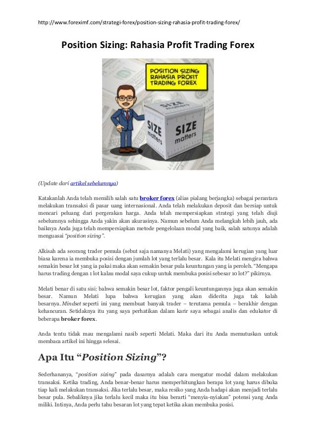 Rahasia trading forex 100 profit