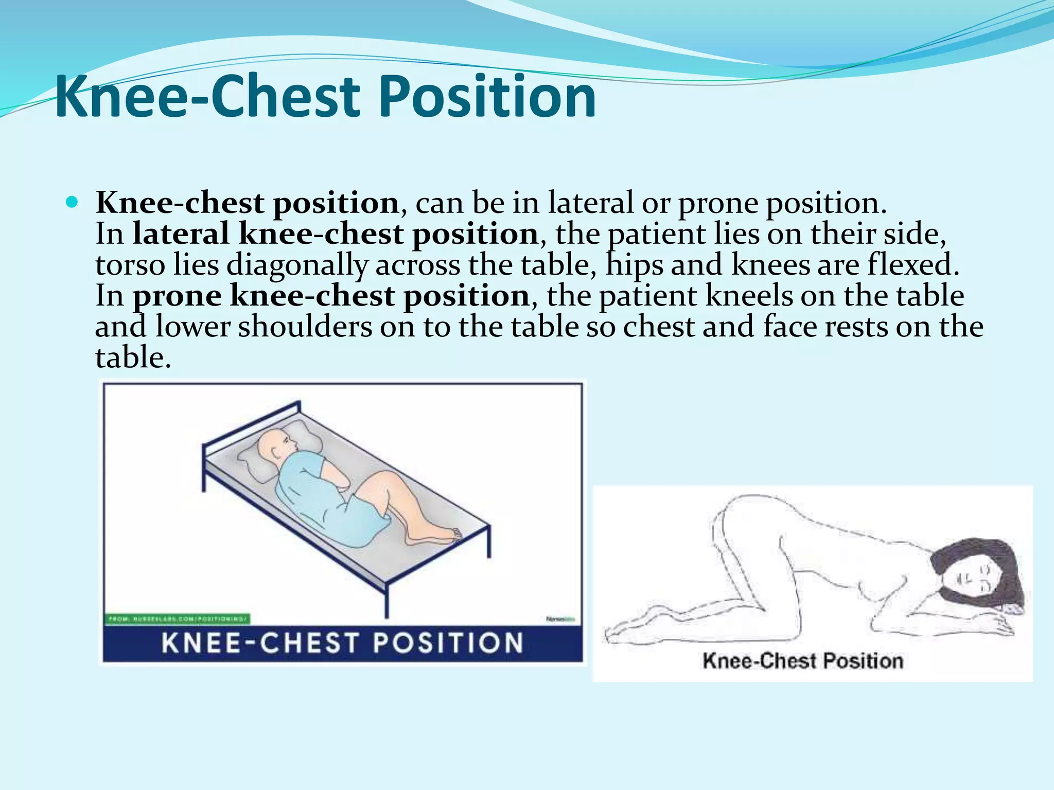 Position used in hospital for various procedure PPT.pptx